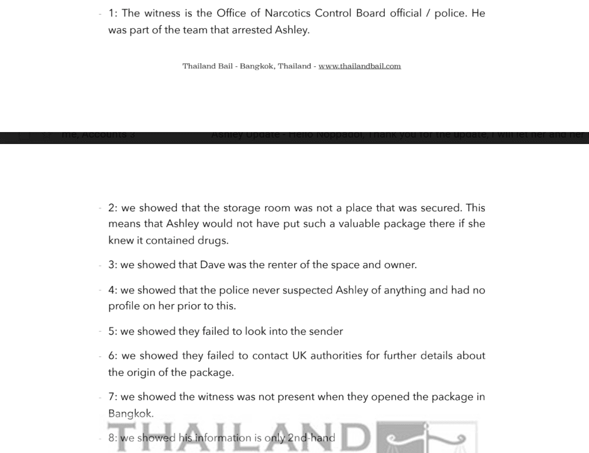 Court-submitted document page 1: List of procedural injustices and coercion during interrogation